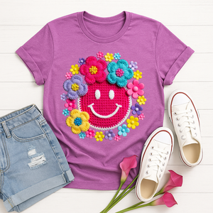 Foaux Yarn Smile Tee TheCraftNook