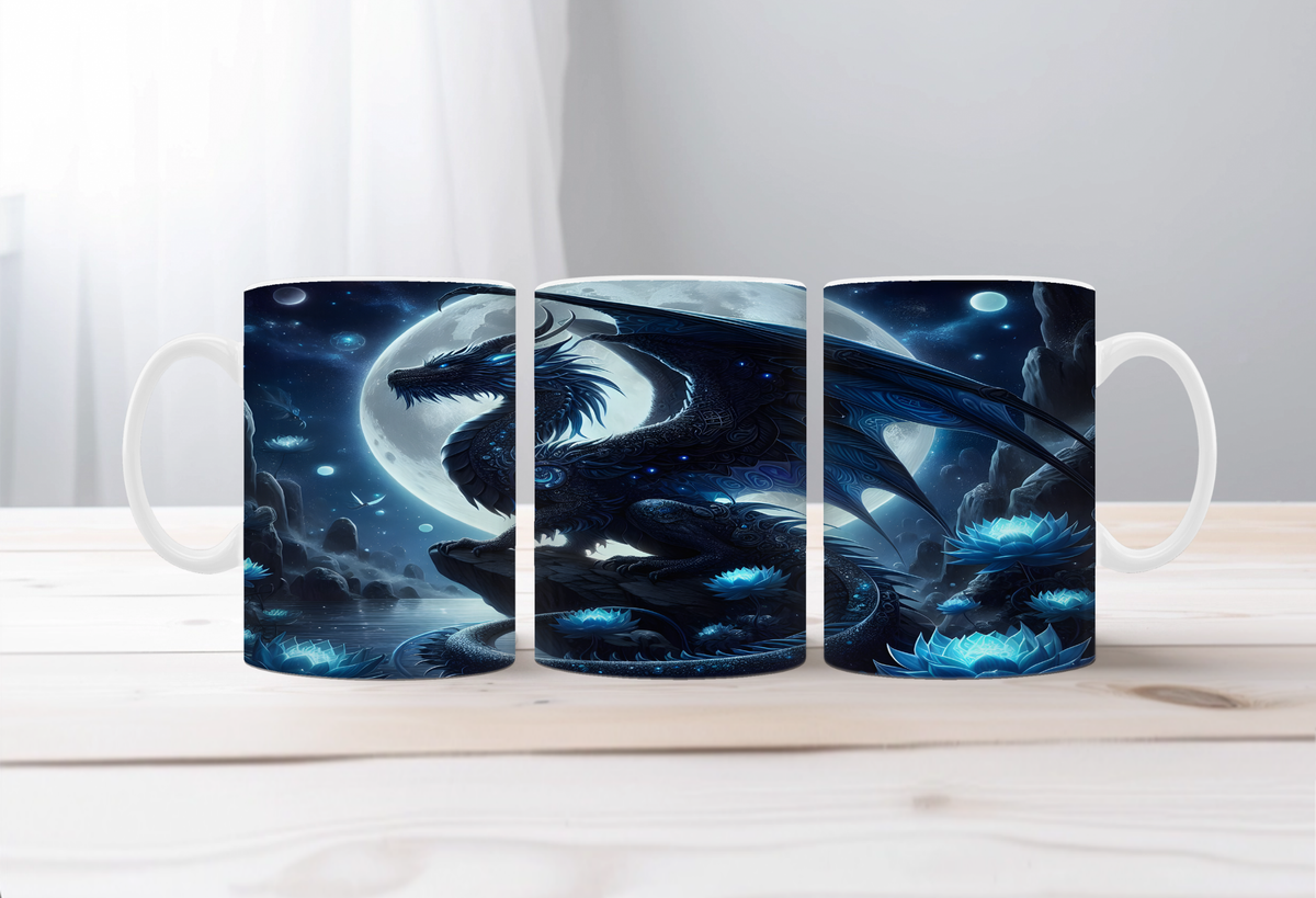 Majestic Dragon Scales Coffee Mug TheCraftNook