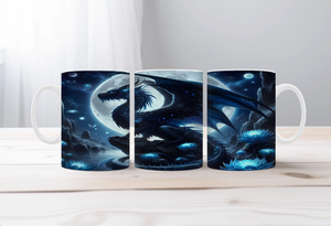 Majestic Dragon Scales Coffee Mug TheCraftNook