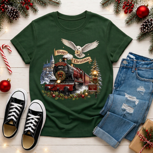 Happy Christmas Express T-Shirt TheCraftNook