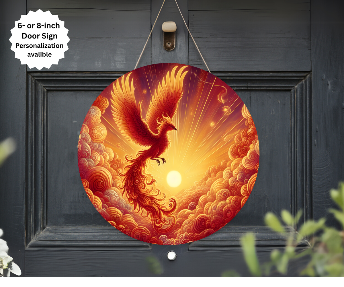 Phoenix Door Signs TheCraftNook