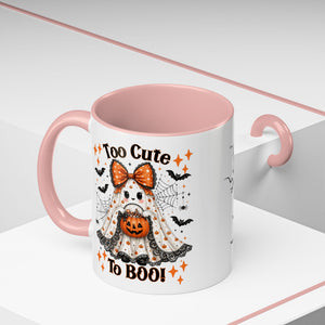 Too Cute to Boo Coffee Mug Printify