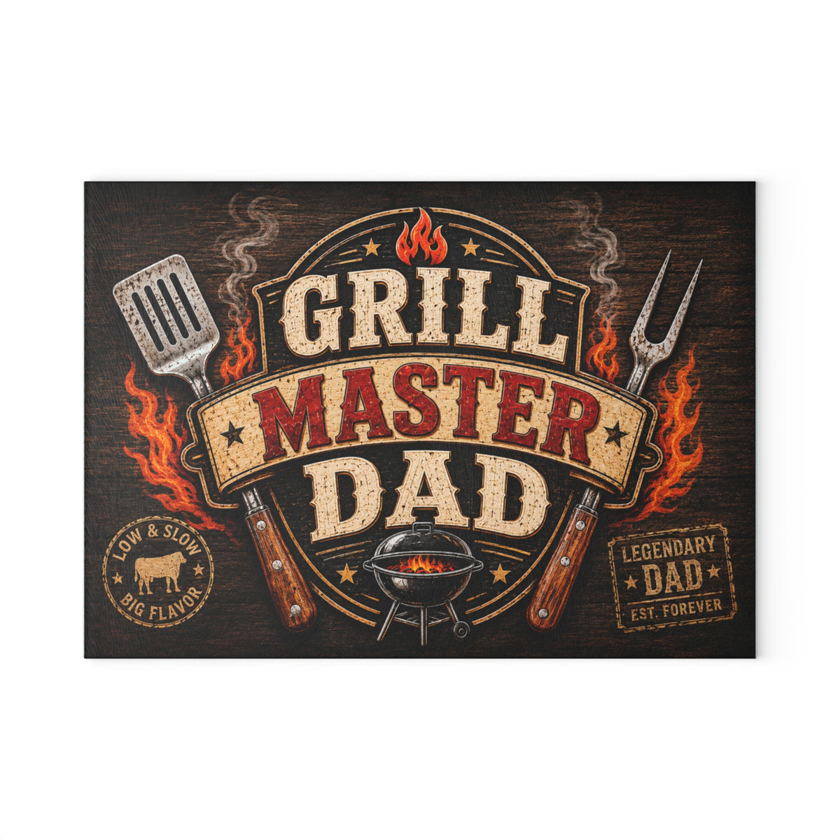 Glass Cutting Board Printify