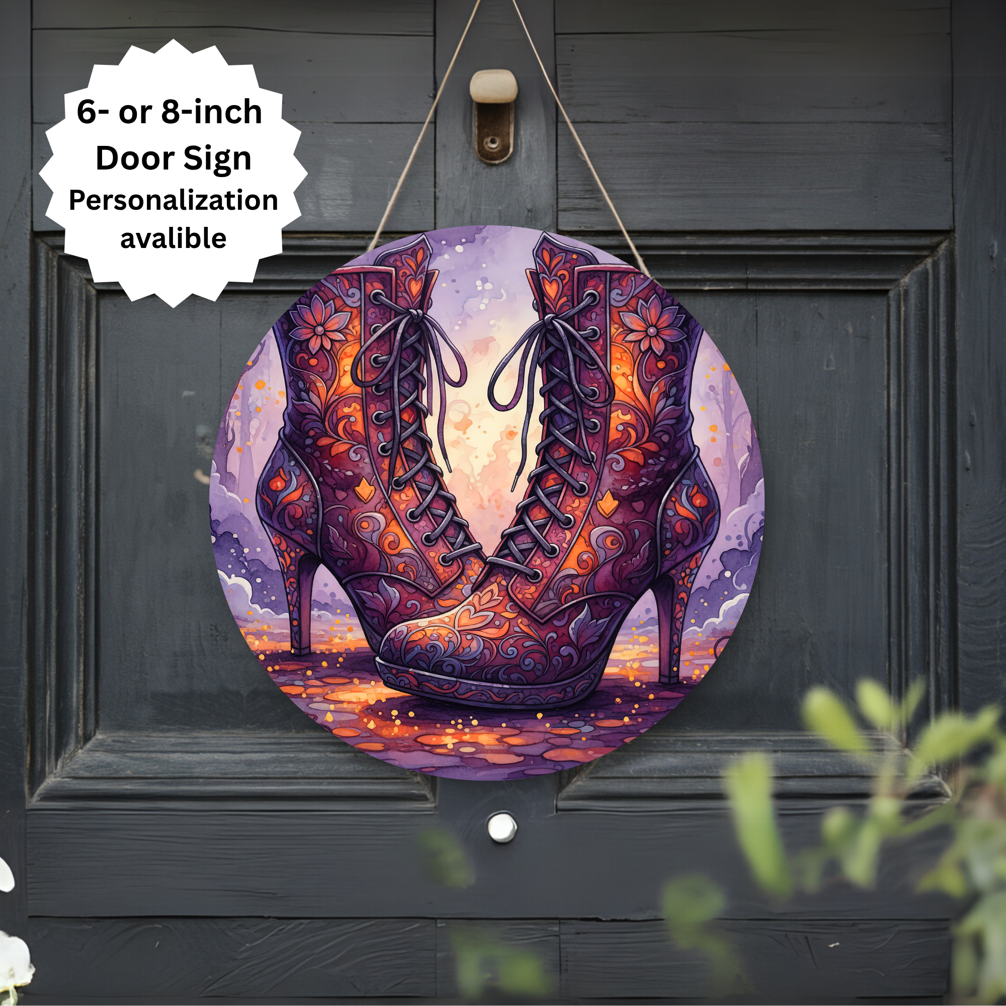 Spooky season Halloween Door signs