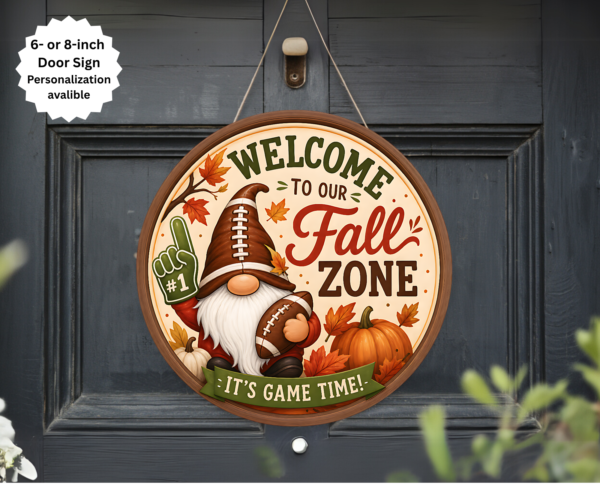 Handmade Fall Door Signs