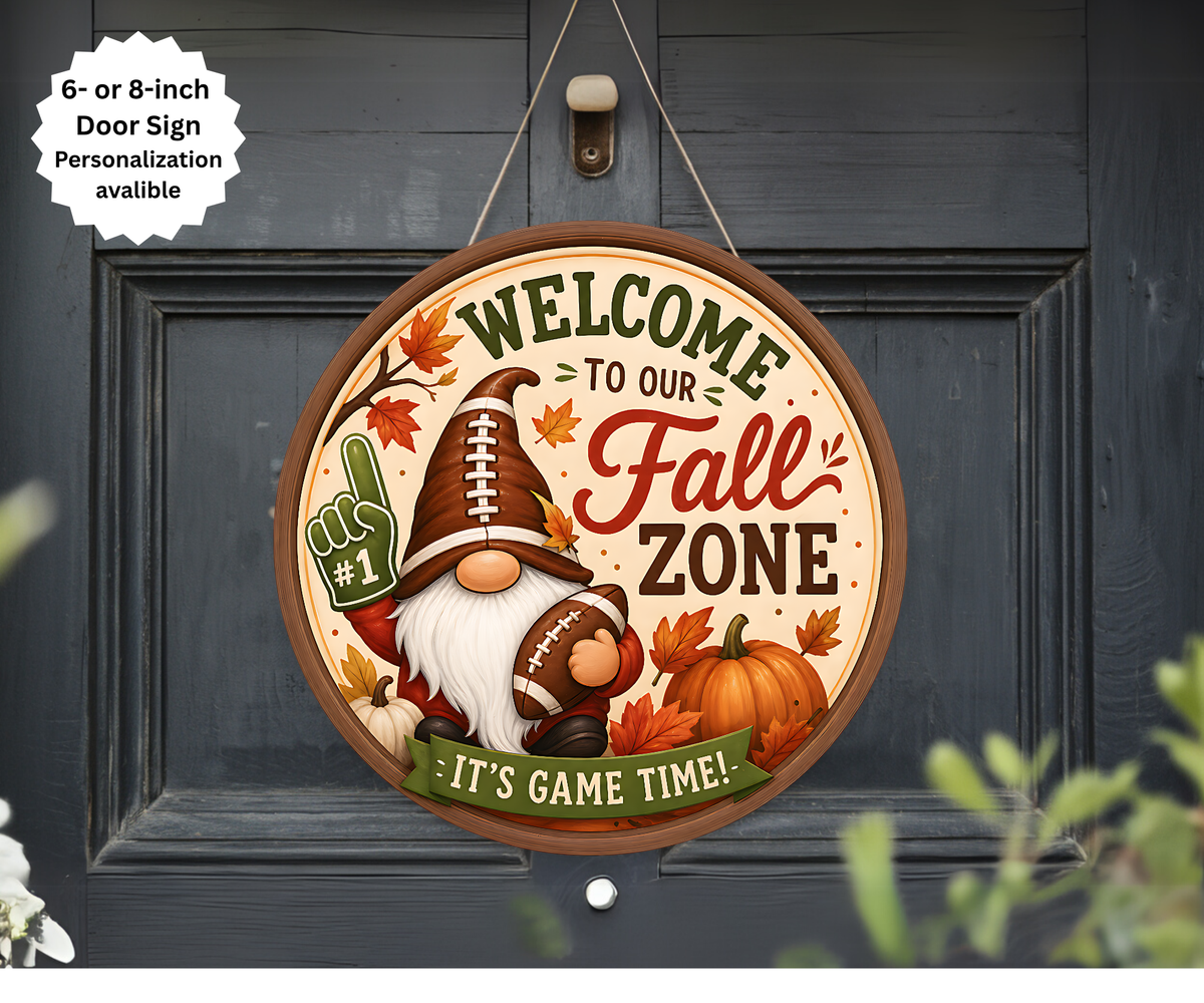 Handmade Fall Door Signs TheCraftNook