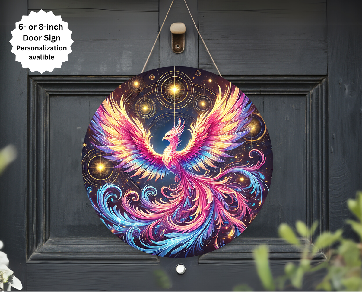 Phoenix Door Signs TheCraftNook