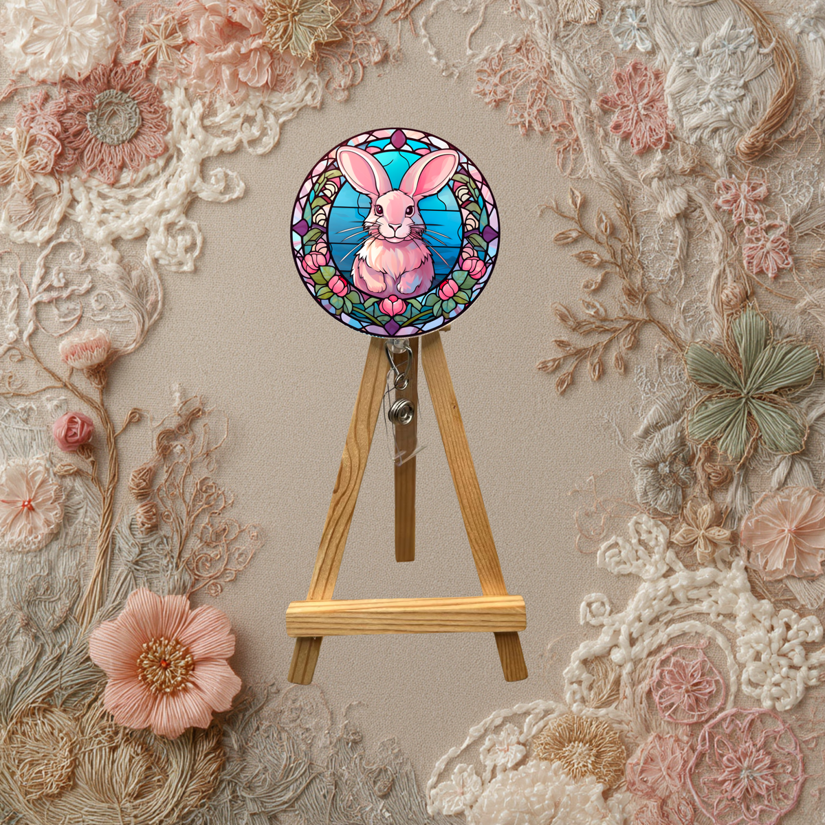 Easter badge Pulls TheCraftNook