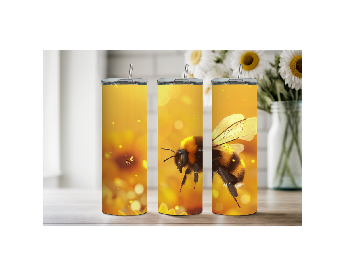 40 and 30 oz Honeybee Stainless Steel Tumblers. Multiple Images Available TheCraftNook