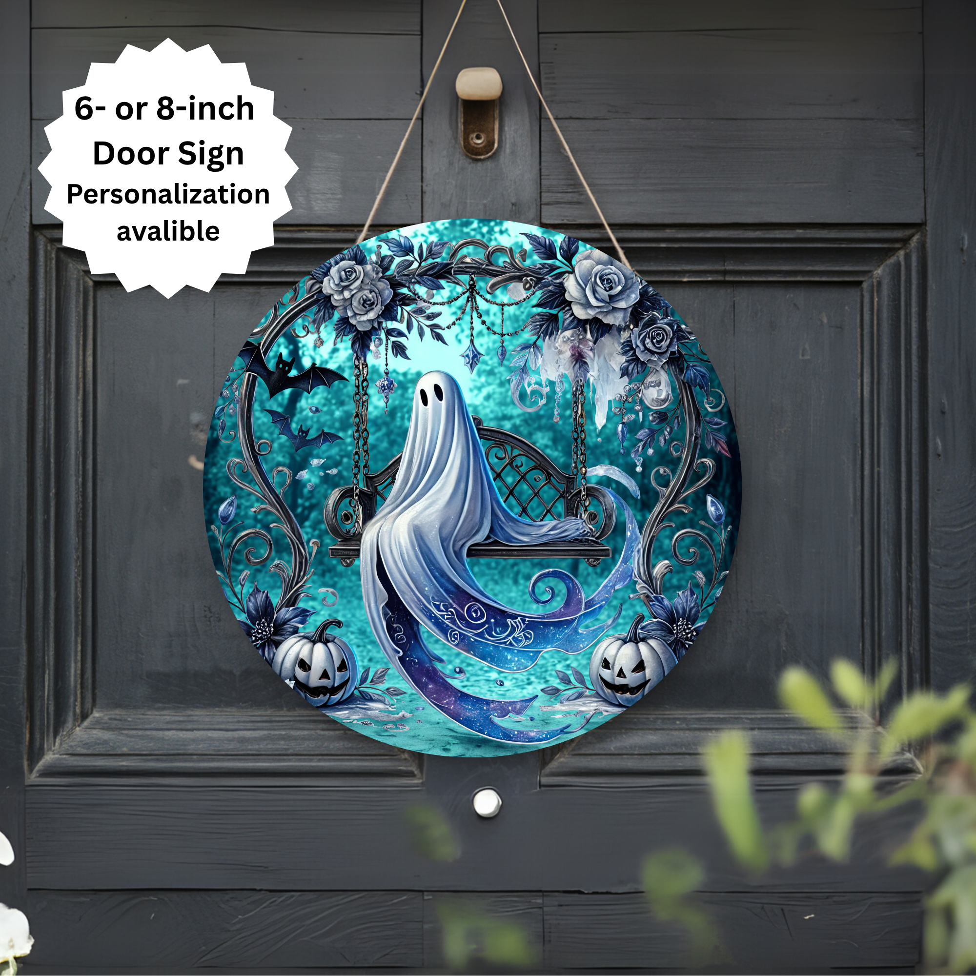 Spooky season Halloween Door signs