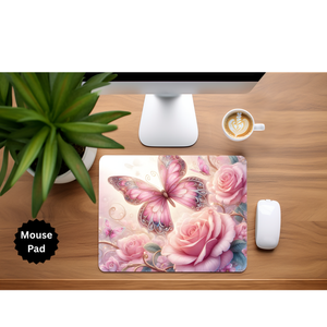 Butterfly mouse pad TheCraftNook