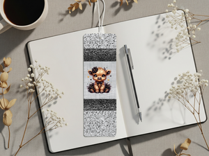Aluminum Metal Bookmarks, Highland Cow Images For readers who prefer their page‑holders with bangs and horns TheCraftNook