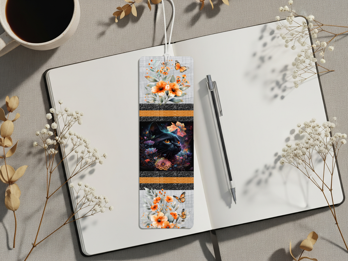 Aluminum Metal Bookmarks, Cat Images. A purr‑fect pause in your story TheCraftNook