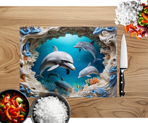 Make a Splash Dolphin Cutting Board TheCraftNook