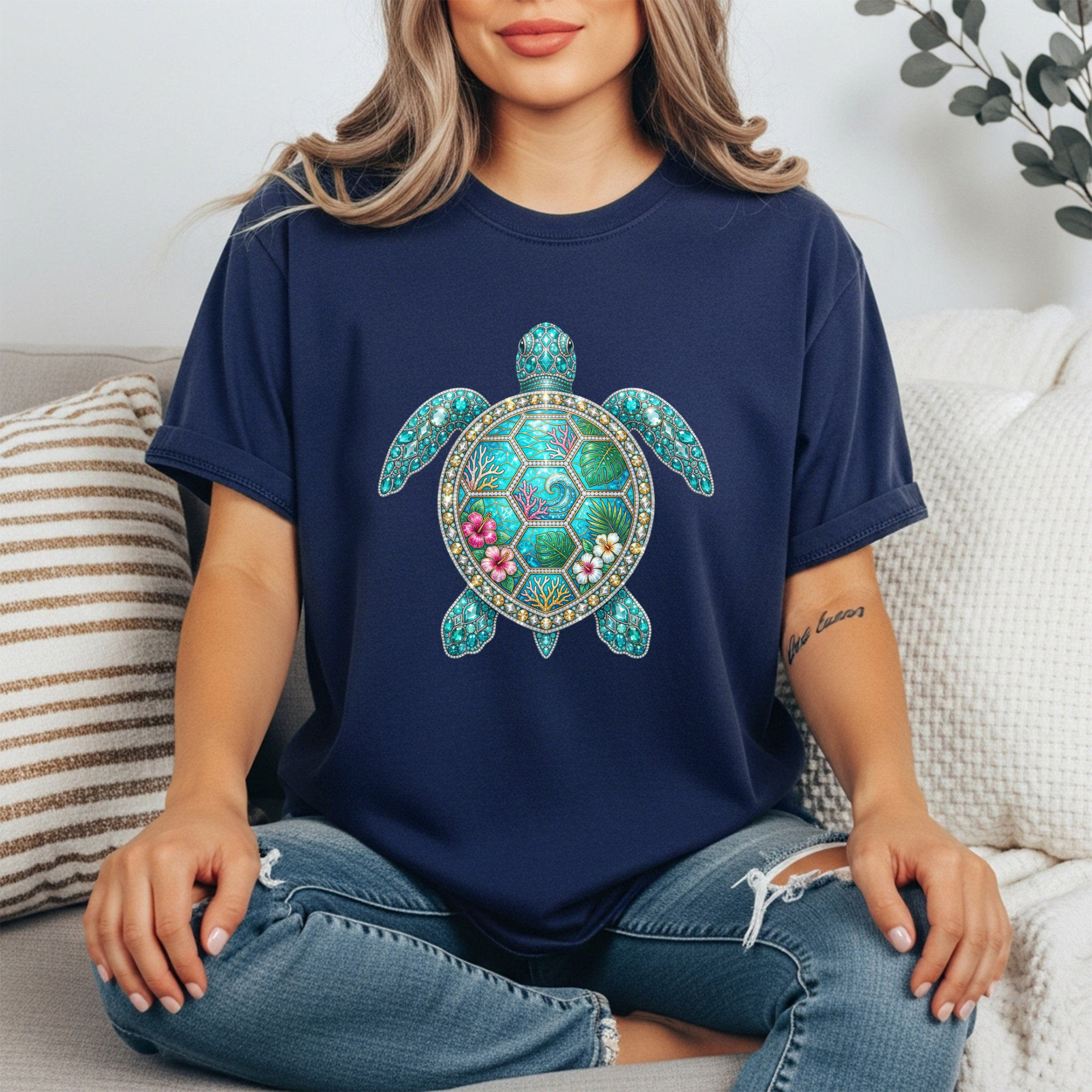 Jeweled Sea Turtle