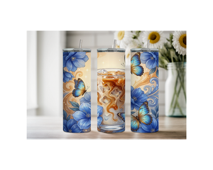 Brew‑tiful Day 20 oz Coffee Tumbler. Stainless-Steel Tumblers. Multiple Sizes and Images Available. TheCraftNook