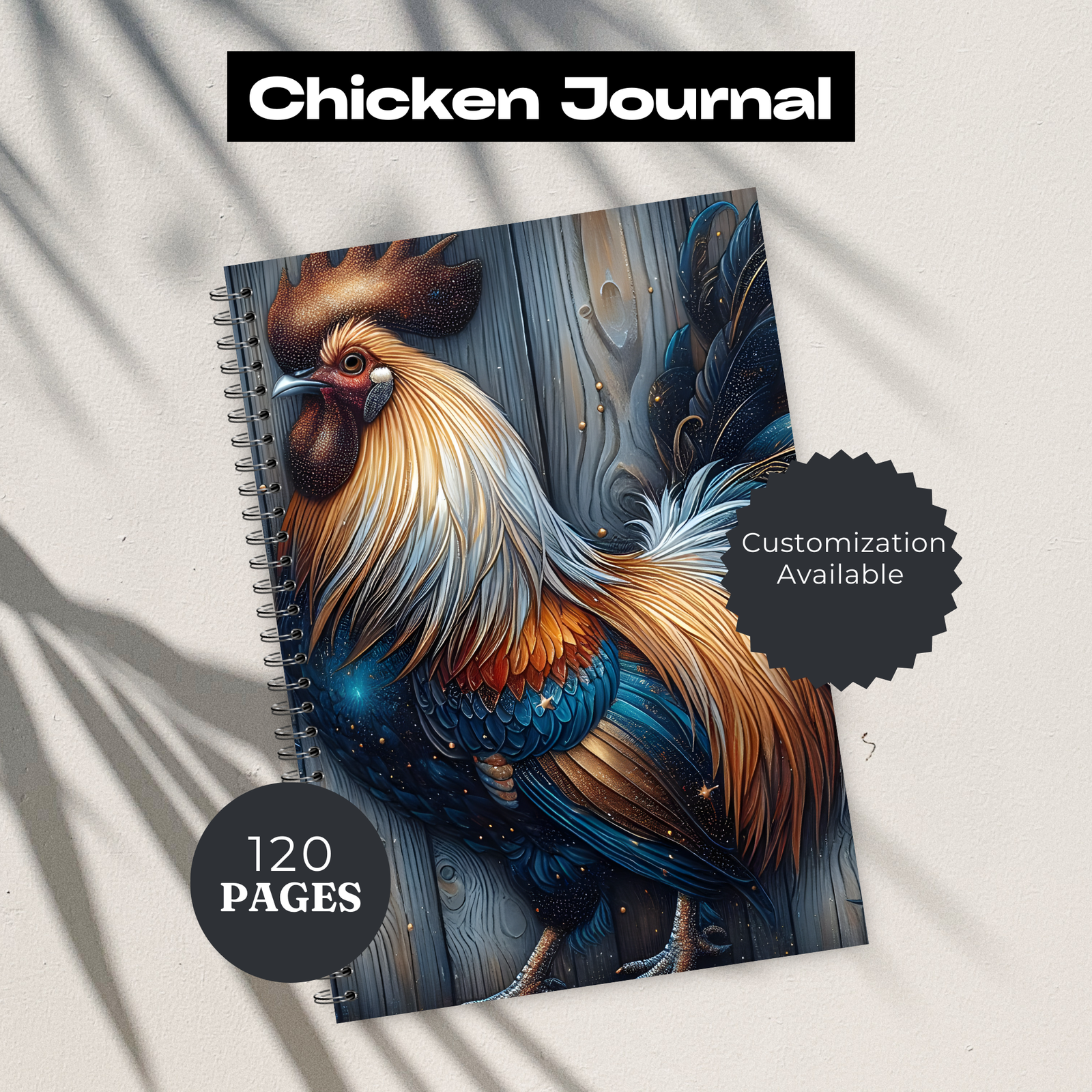 Cluck & Create Chicken Journals TheCraftNook