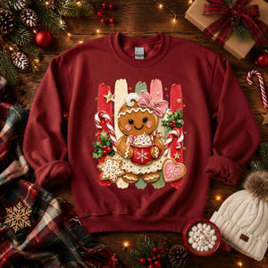 Holly Jolly Ginger Sweatshirt TheCraftNook