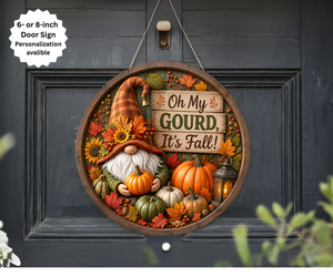Handmade Fall Door Signs TheCraftNook
