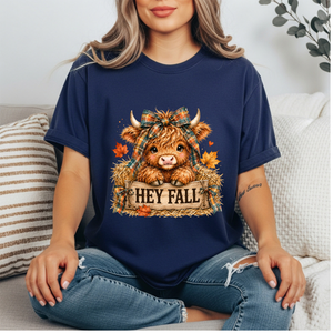 Hey Fall T-Shirt TheCraftNook