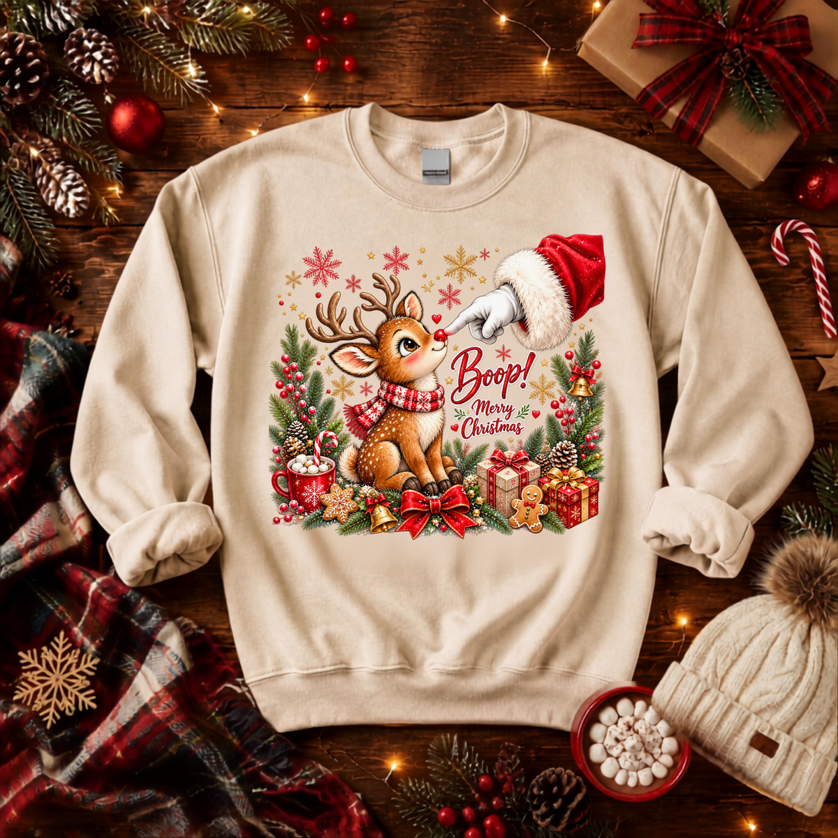 Boop Long Sleeve Tee TheCraftNook