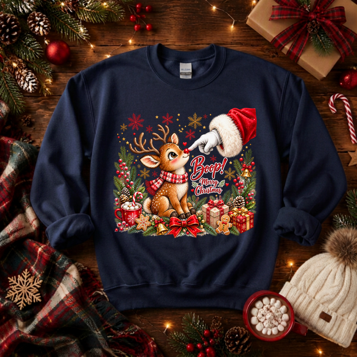Boop Sweatshirt TheCraftNook