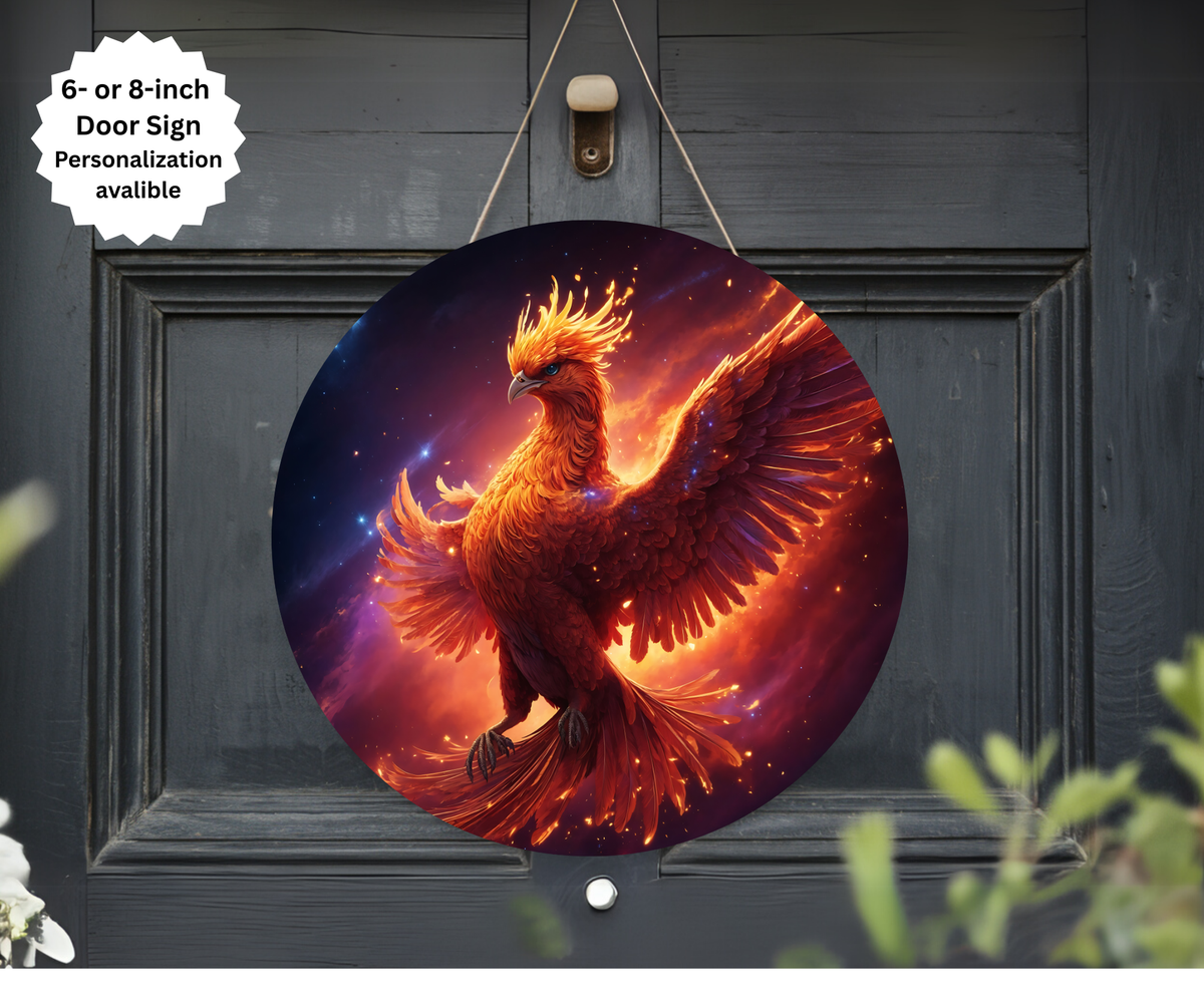 Phoenix Door Signs TheCraftNook