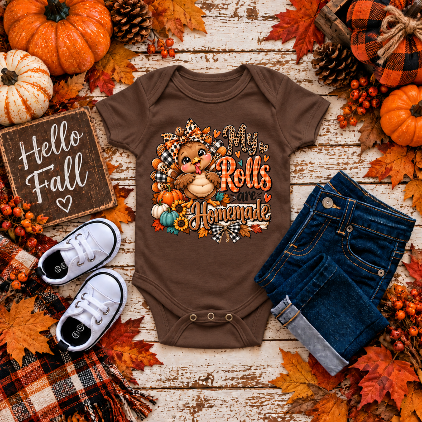 My Rolls Are Homemade Girl Turkey TheCraftNook