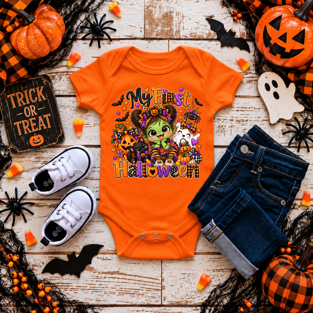 My First Halloween Monster Girl TheCraftNook