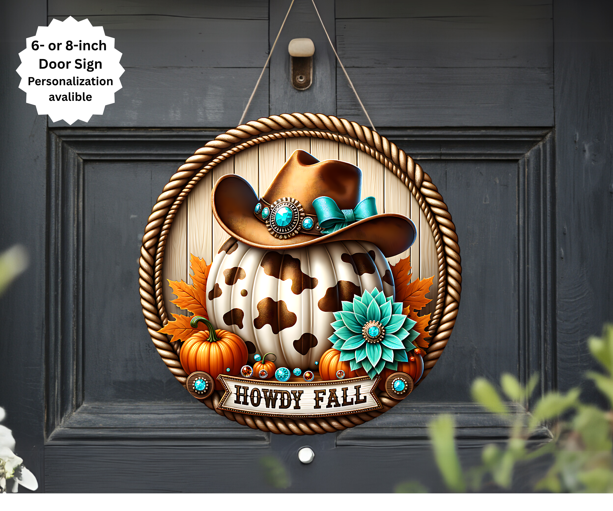 Handmade Fall Door Signs