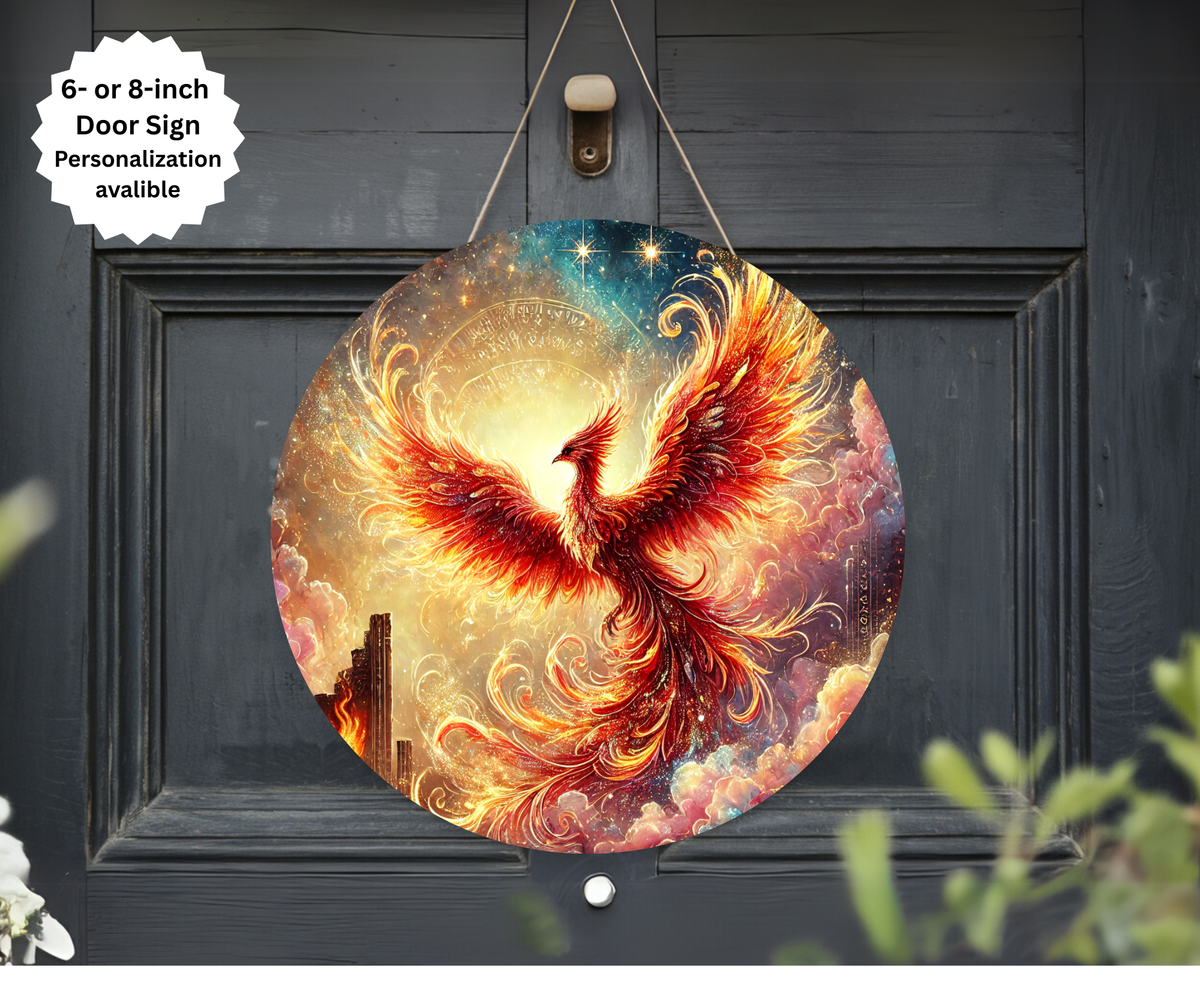 Phoenix Door Signs TheCraftNook