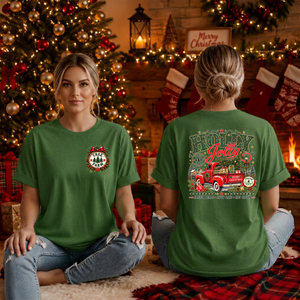 Holly Jolly Farm Pocket and Back graphics TheCraftNook