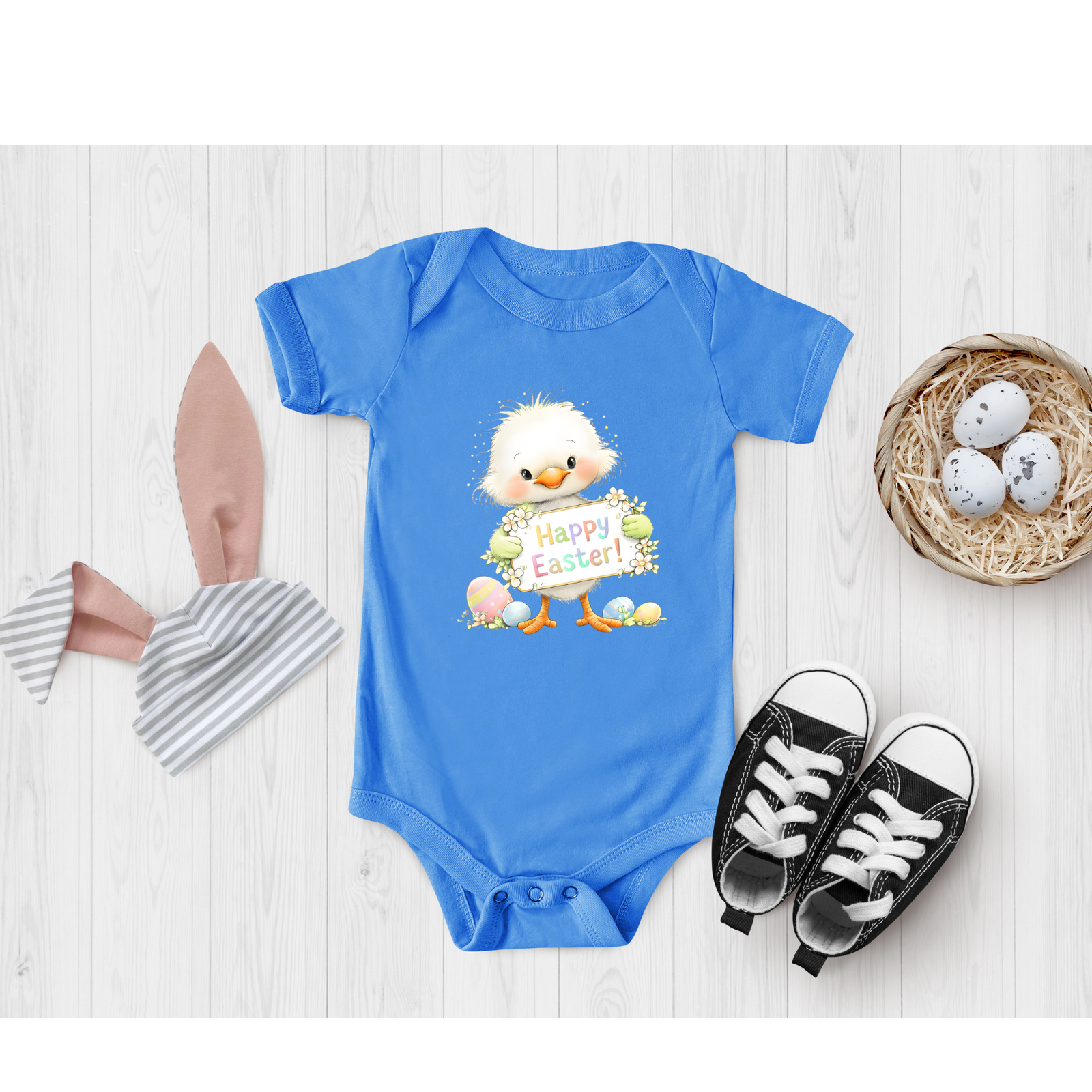 Happy Easter Chick TheCraftNook