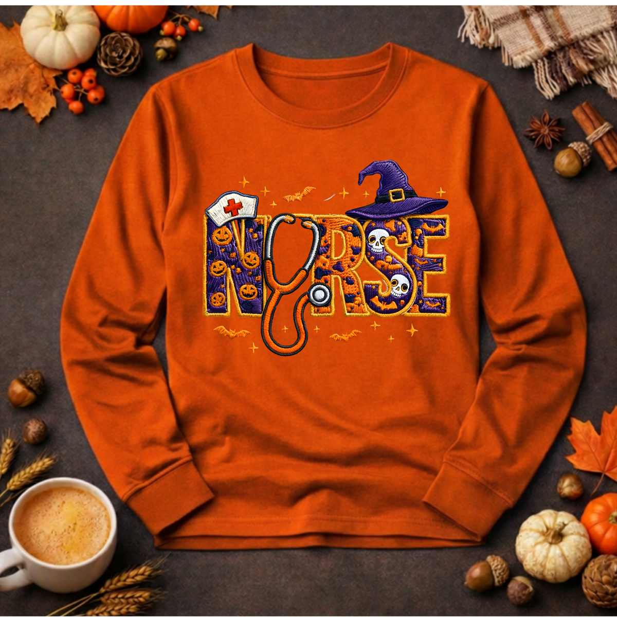 Witchy Nurse Era Long Sleeve Tee TheCraftNook