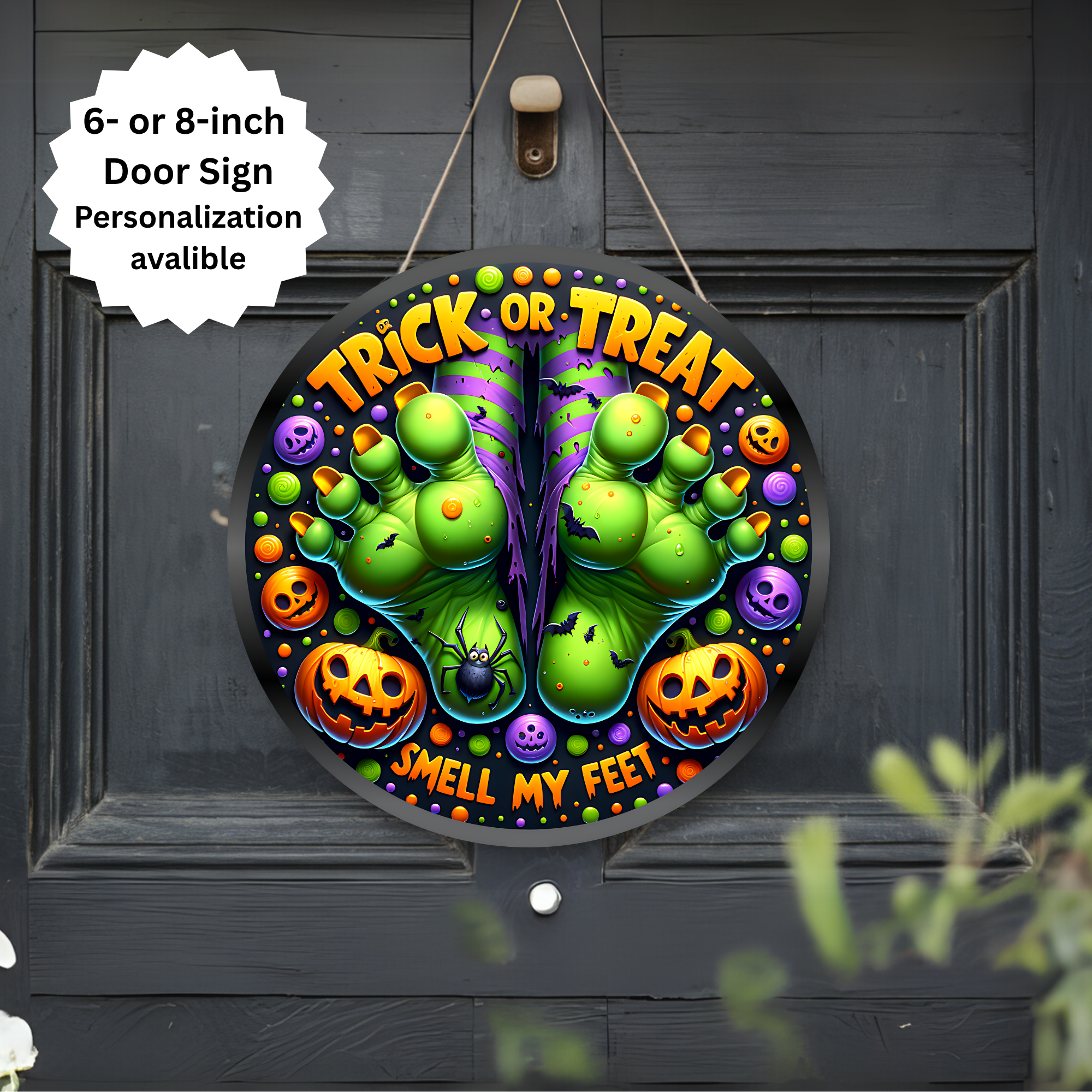Spooky season Halloween Door signs