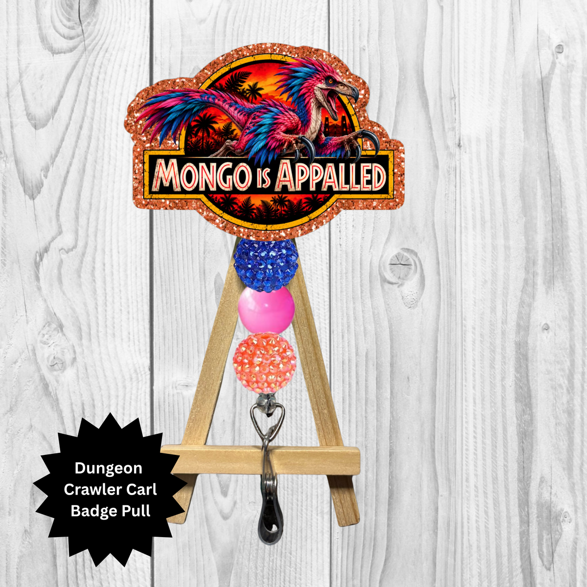 DCC Badge Pull Mongo TheCraftNook