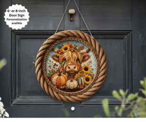 Handmade Fall Door Signs TheCraftNook