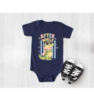 Afterwhile Crocodile Infant Bodysuit TheCraftNook