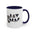 Local Murder Accent Coffee Mug — Cute Crow Flock "Not A Real Murder" Illustration