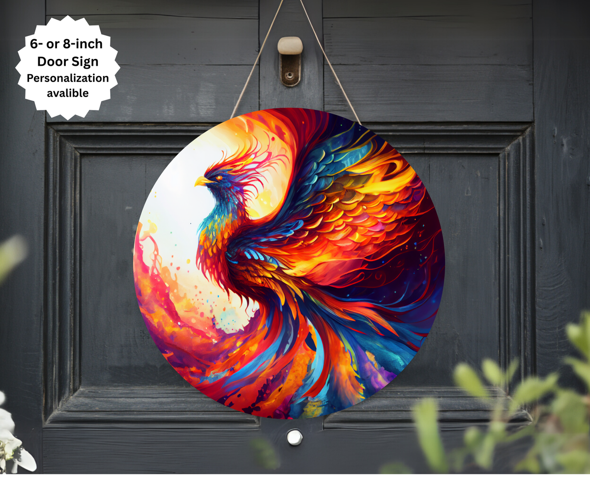 Phoenix Door Signs TheCraftNook