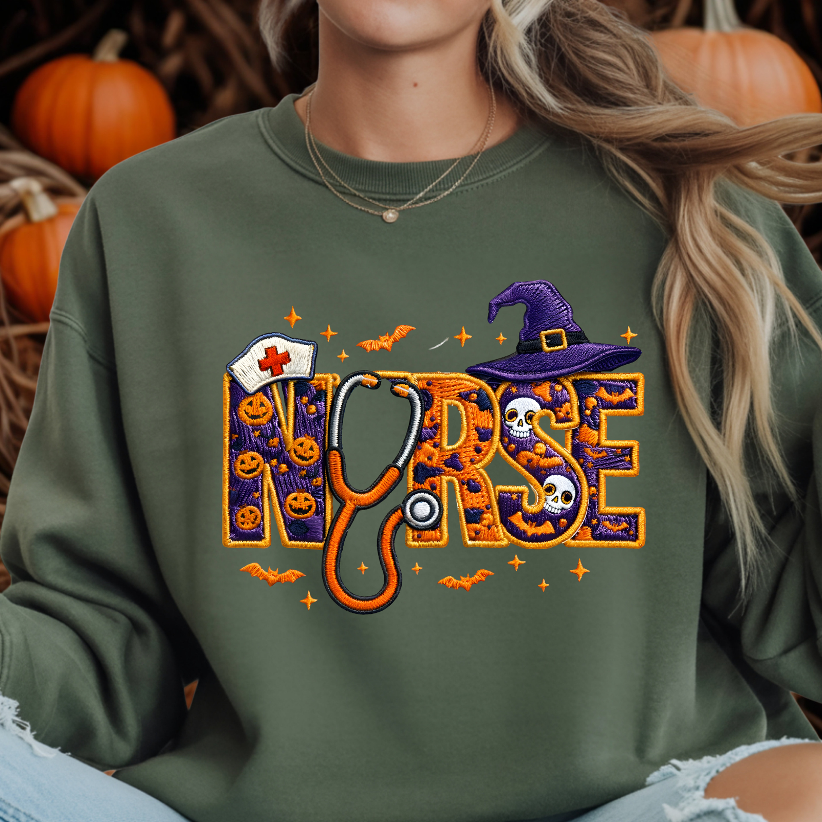 Witchy Nurse Era Sweatshirt TheCraftNook