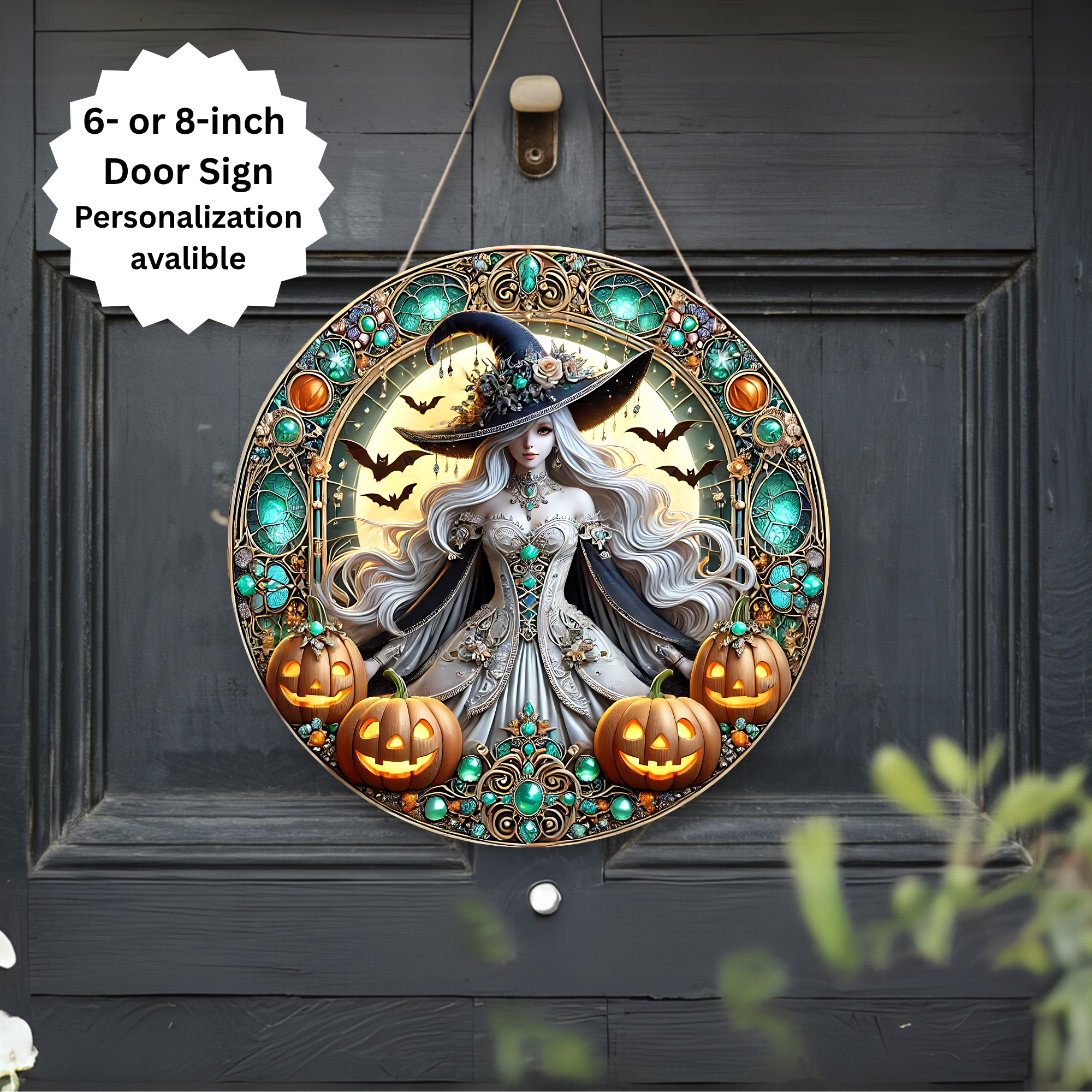 Spooky season Halloween Door signs
