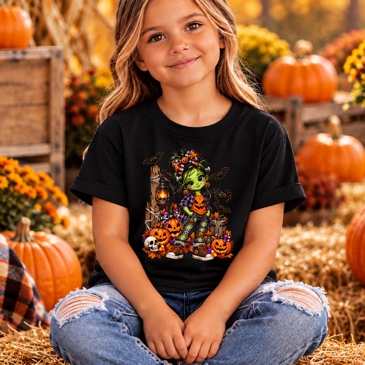 Kids Frankin Girl TheCraftNook