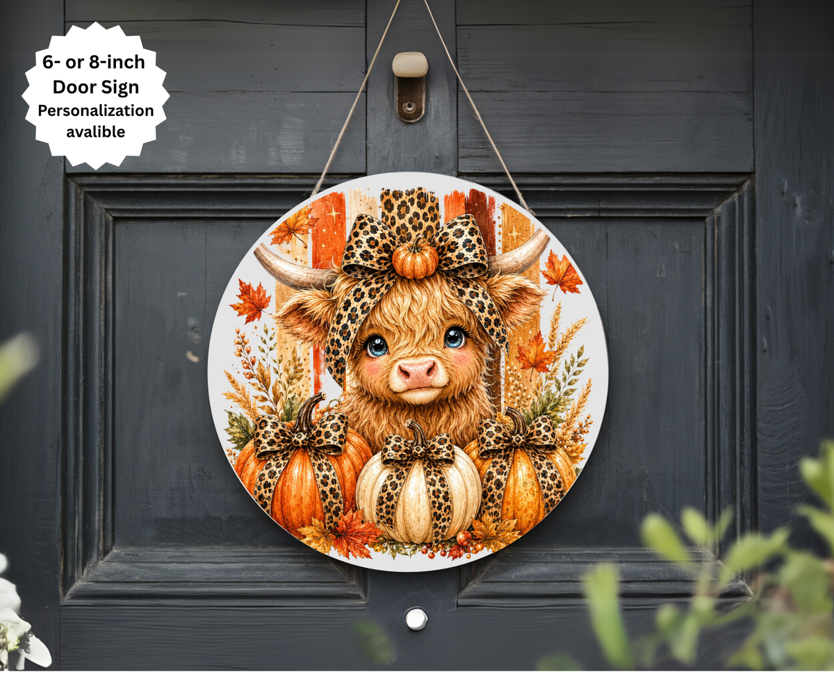 Handmade Fall Door Signs TheCraftNook