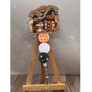 Cozy Spooky Vibes Badge Pull TheCraftNook