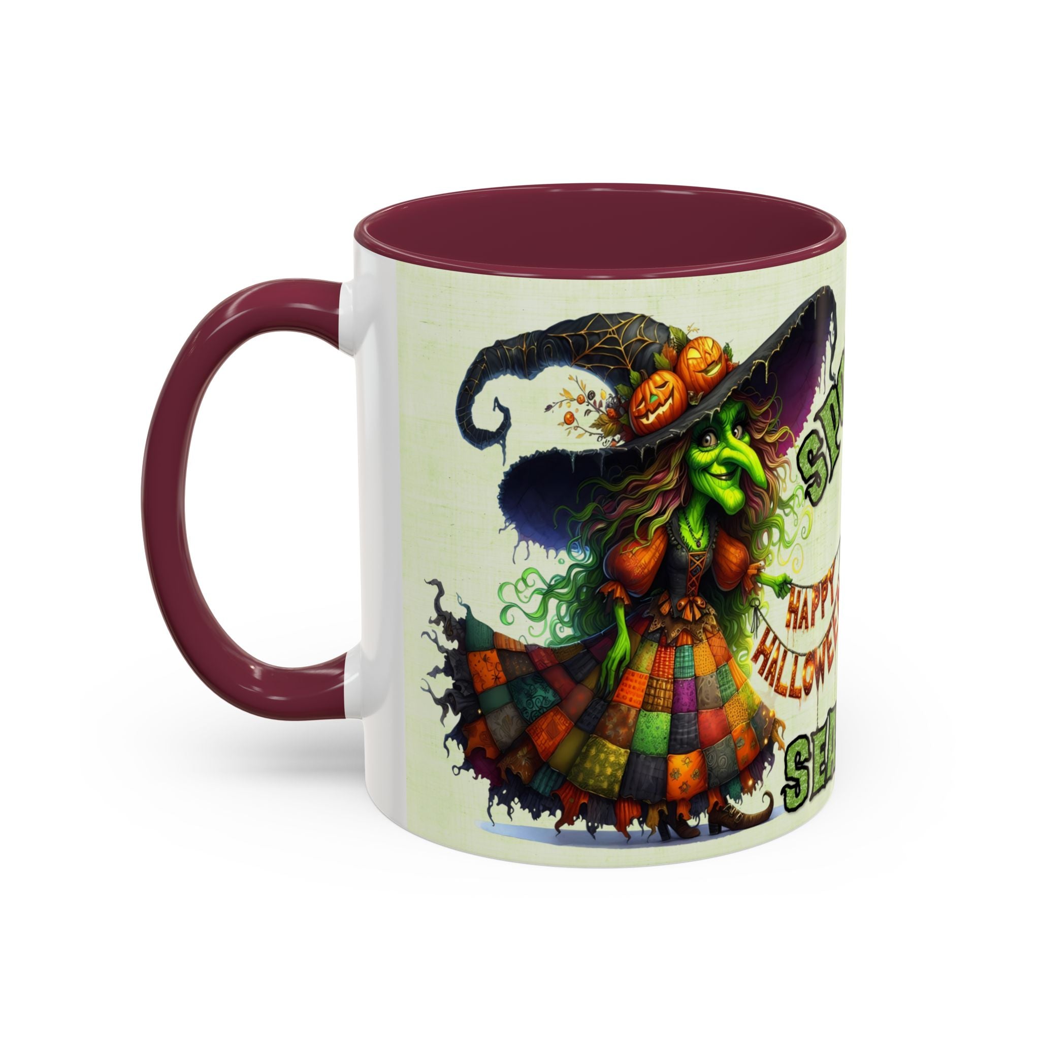Spooky Season Witch Mug – Halloween 'BeWitched, Fright, Spells' 11oz/15oz