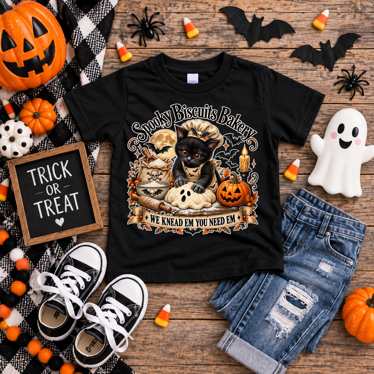 Kids Spooky Biscuts TheCraftNook