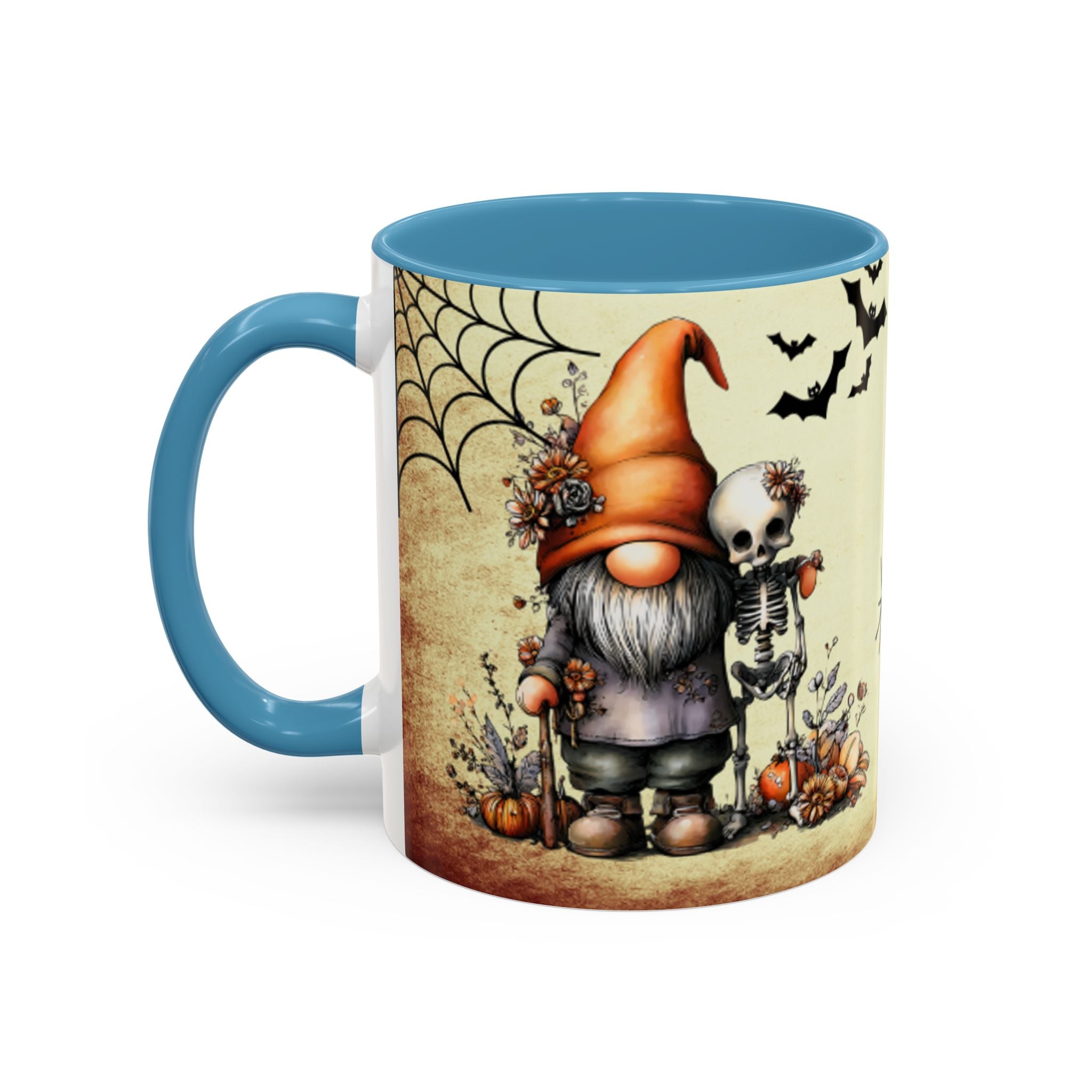 Hangin' with My Gnomie Coffee Mug — Spooky Pumpkin Moon Design (11/15oz)