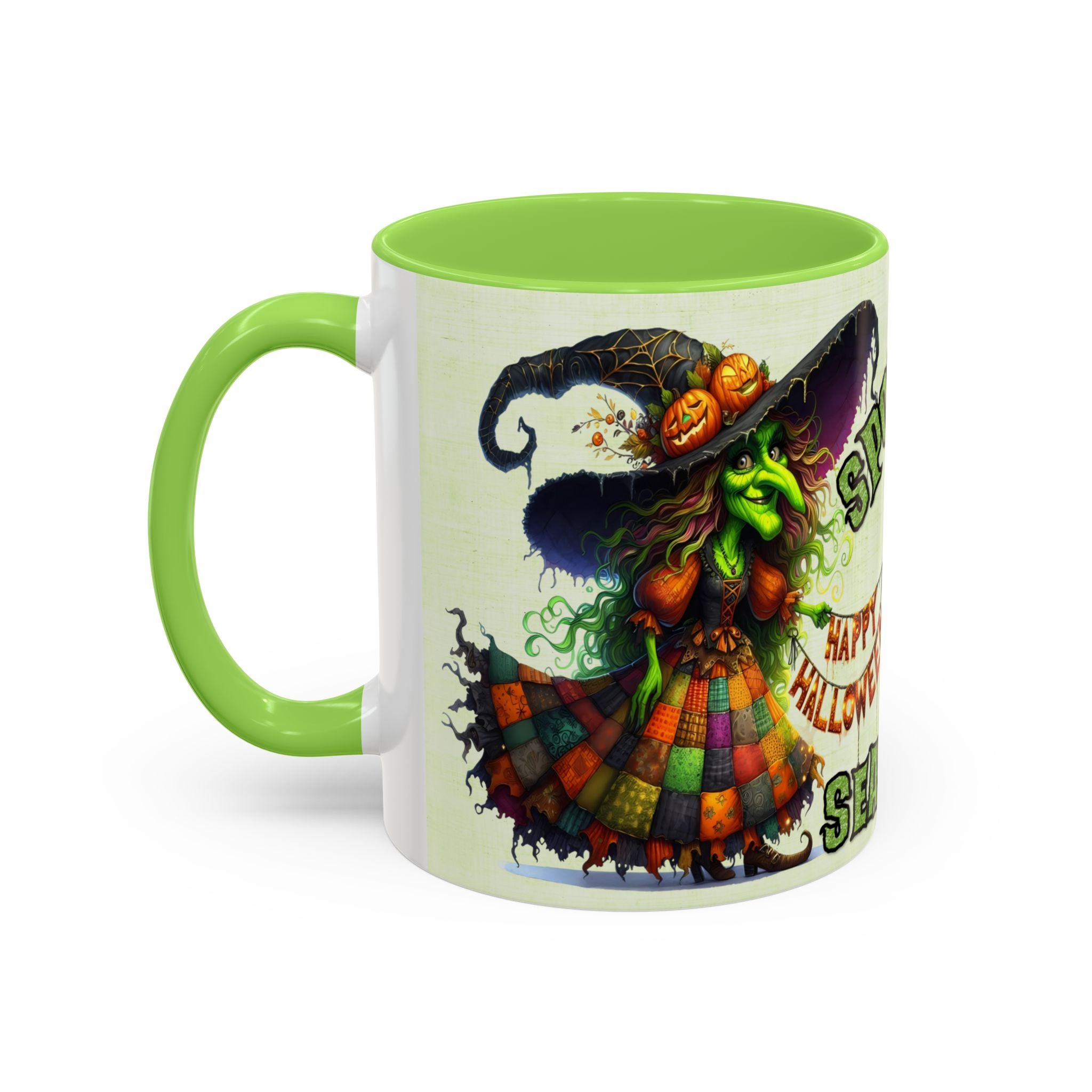 Spooky Season Witch Mug – Halloween 'BeWitched, Fright, Spells' 11oz/15oz
