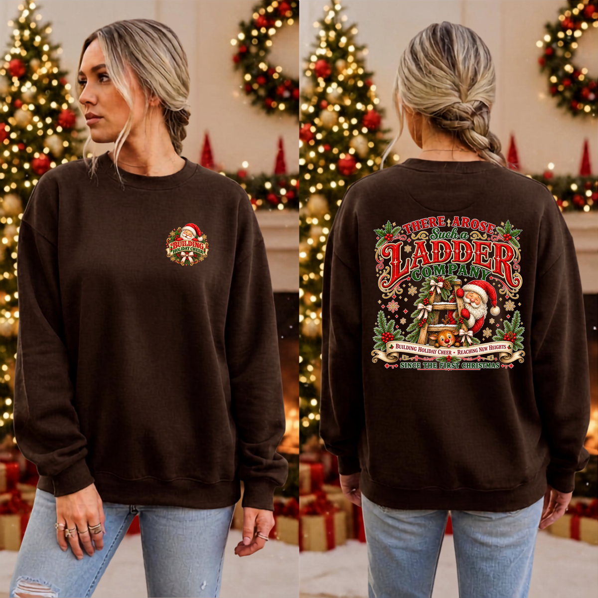 There arouse Such A Sweatshirt Pocket and back graphics TheCraftNook